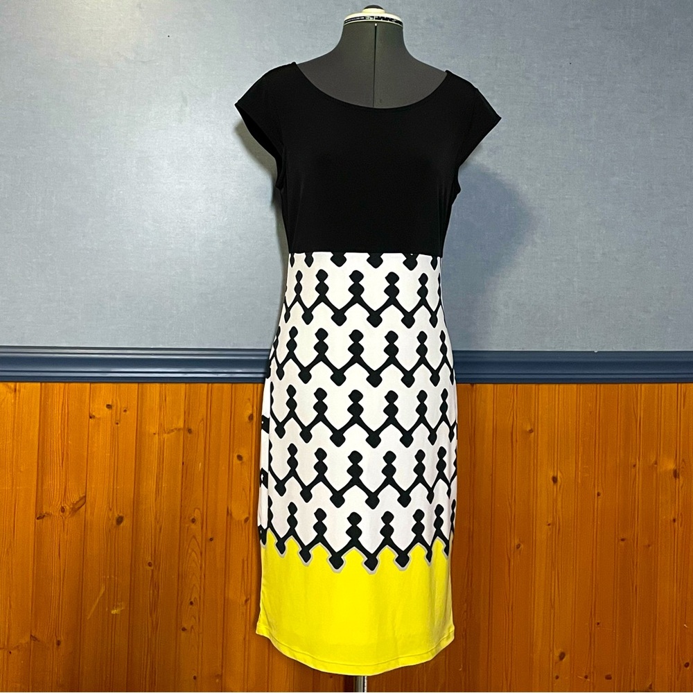 EUC Tribal cap sleeve dress